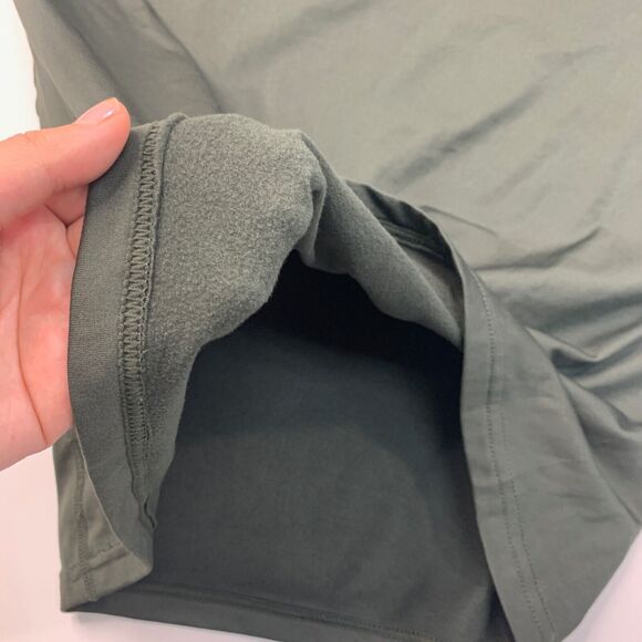 Devops T Shirt Mens M Medium Forest Green Fleece Lined Long Sleeve Base Layer - Picture 8 of 10